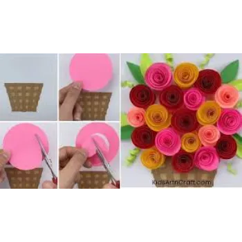 Colorfull Paper Bouquet
